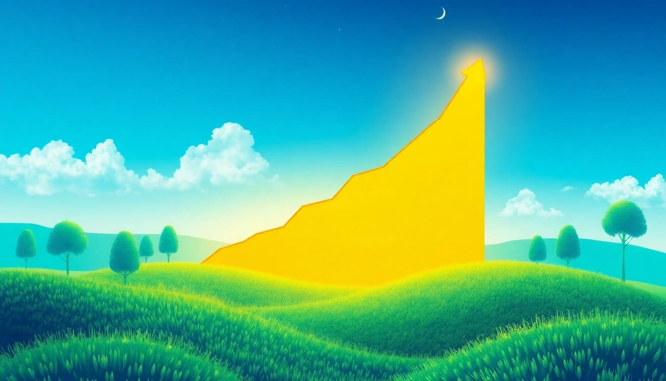 Visualisieren Sie den Aufstieg im SEO-Ranking durch ansprechende Grafiken und Farben.