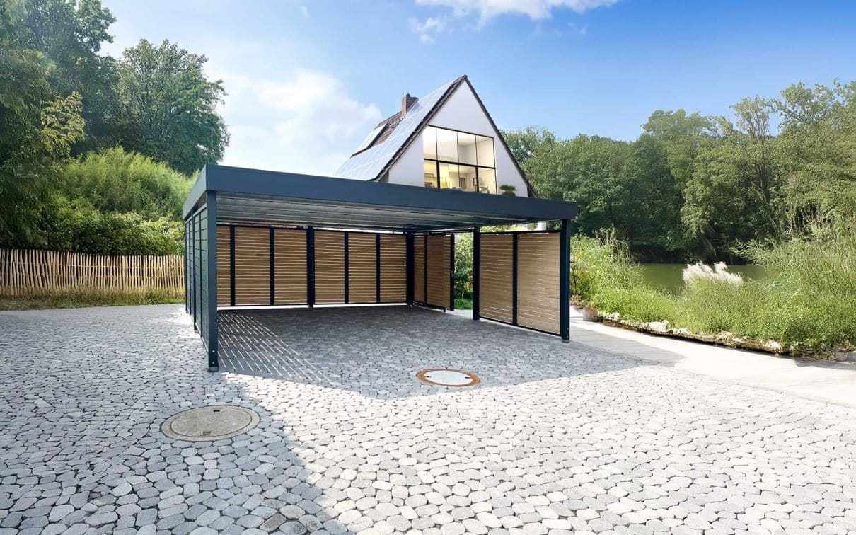 Terrassenüberdachung aus Alu mit Glas: Ein eleganter Hingucker
