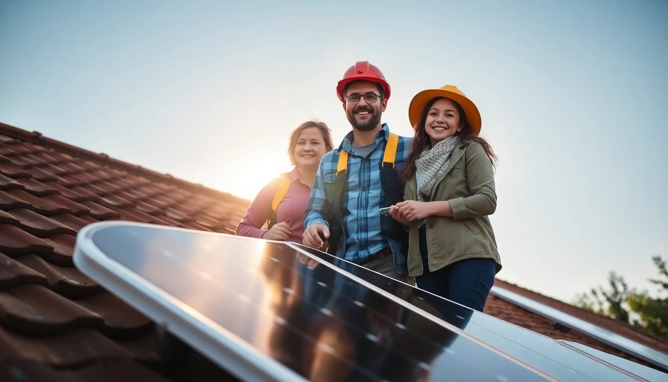 Nutze diese Photovoltaikanlage kaufen Tipps für eine erfolgreiche Installation mit der Familie.