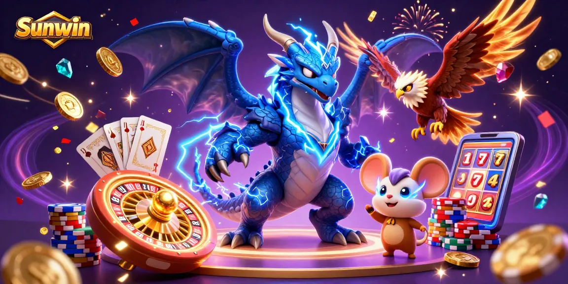Experience thrilling gameplay at Sunwin with dynamic characters and rich casino elements.