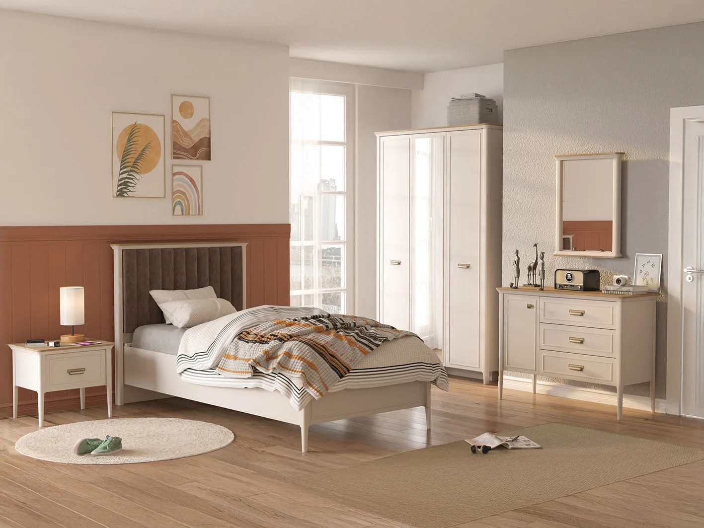 Nachhaltiges Hausbett 140x200 – ökologisch und kinderfreundlich