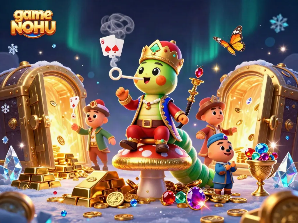 Join the excitement of game NOHU with captivating visuals of a vibrant casino scene.