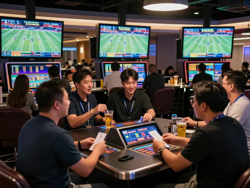Experience the thrill of trang cá độ bóng đá with passionate bettors engaging in live sports betting.