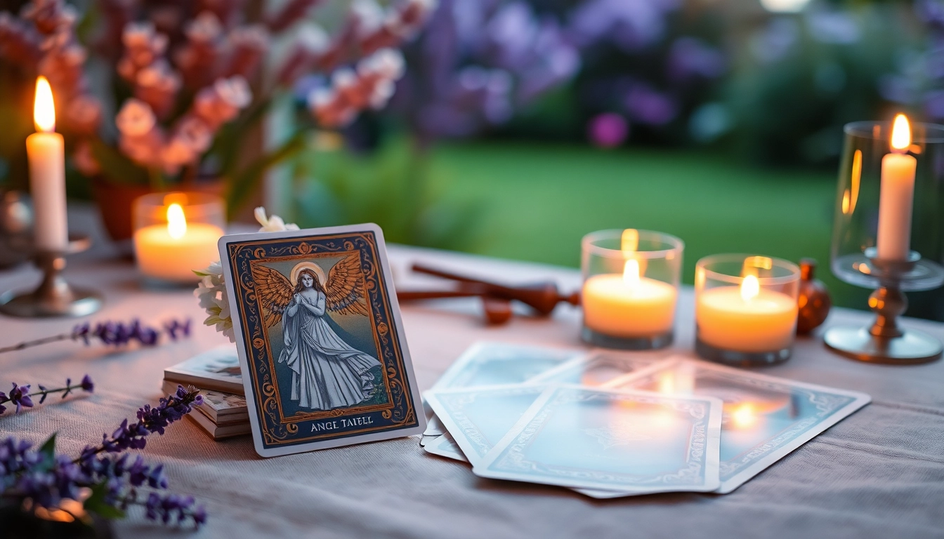 Engel tarot karte kostenlos ziehen für eine inspirierende Lesung in ruhiger Umgebung.