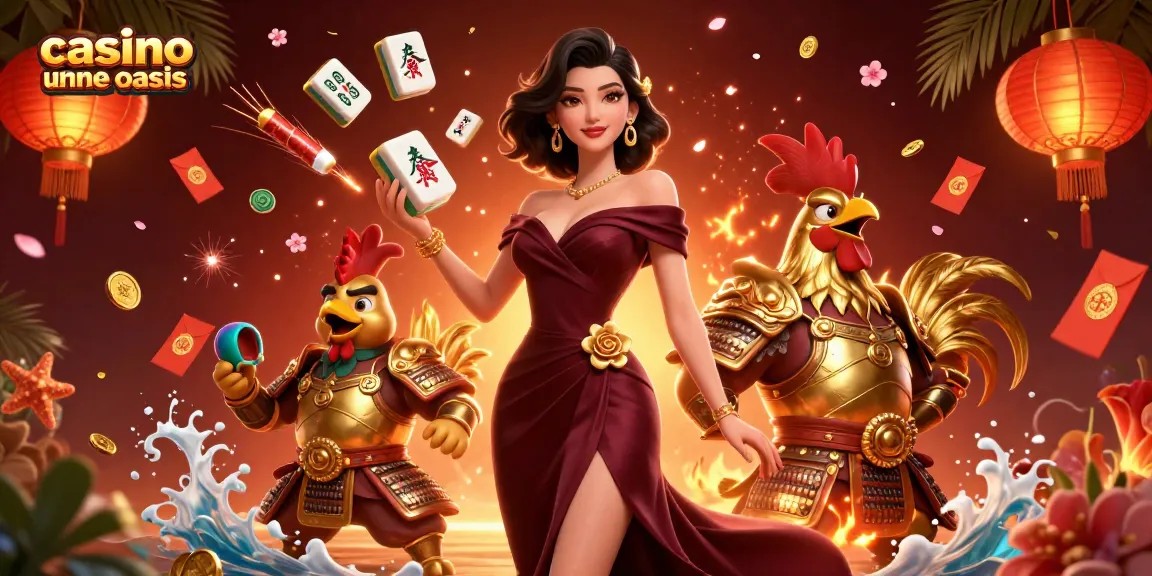 Experience the excitement of casino ohne oasis with a glamorous setting and vibrant 3D characters.