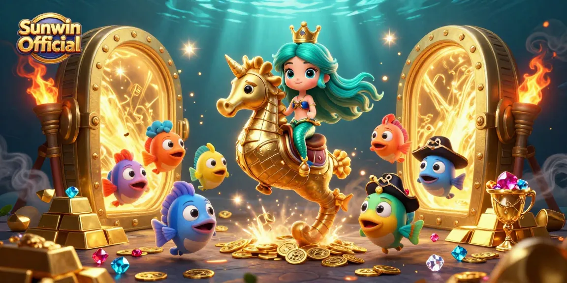 Engage in thrilling gameplay at Sunwin Official with vibrant casino treasures, characters, and fantasy elements.
