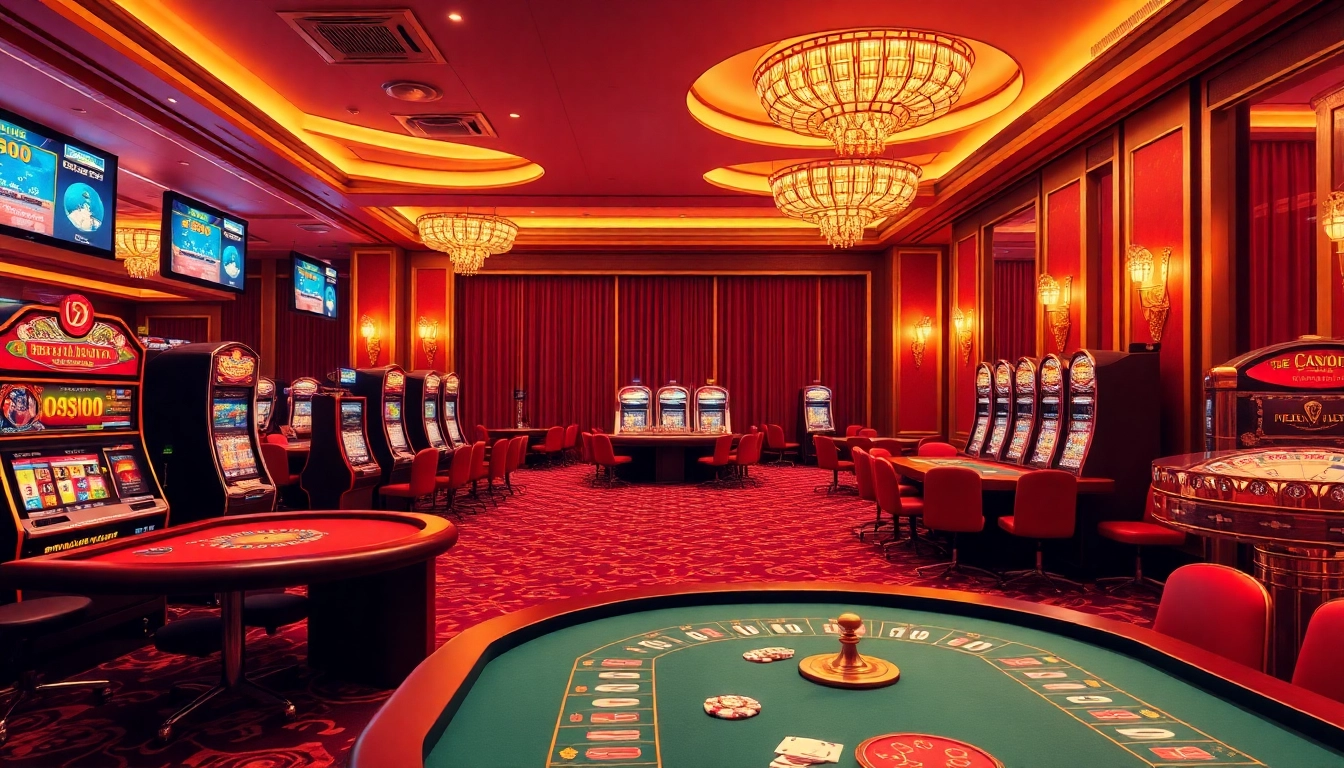 Erleben Sie die besten Online-Casinos mit aufregender Atmosphäre und luxuriösem Ambiente in unserem visuellen Guide.