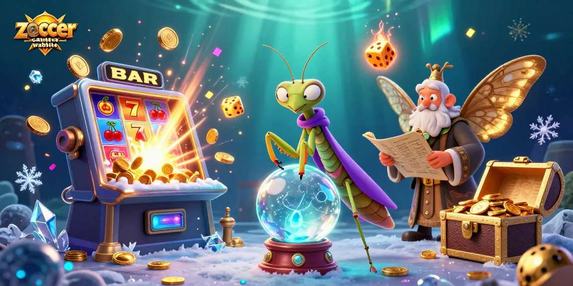 Experience the excitement of gaming at zoccer casino website with vibrant 3D characters and striking casino elements.