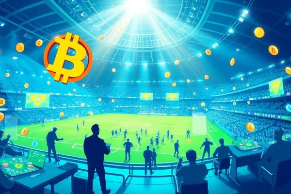 Experience the excitement of crypto sports betting with vibrant visuals and engaging activities.
