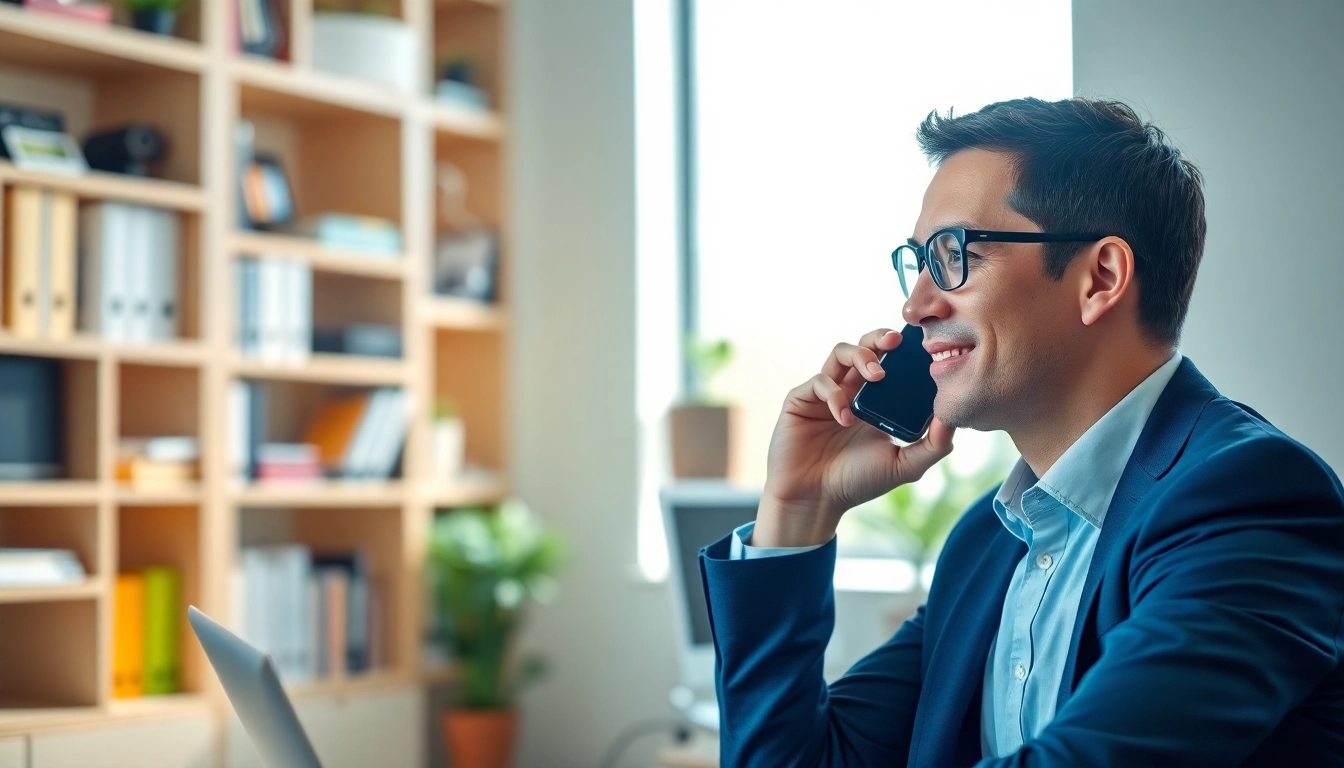 Headhunter IT spricht mit einem Kandidaten und vermittelt Fachkräfte.