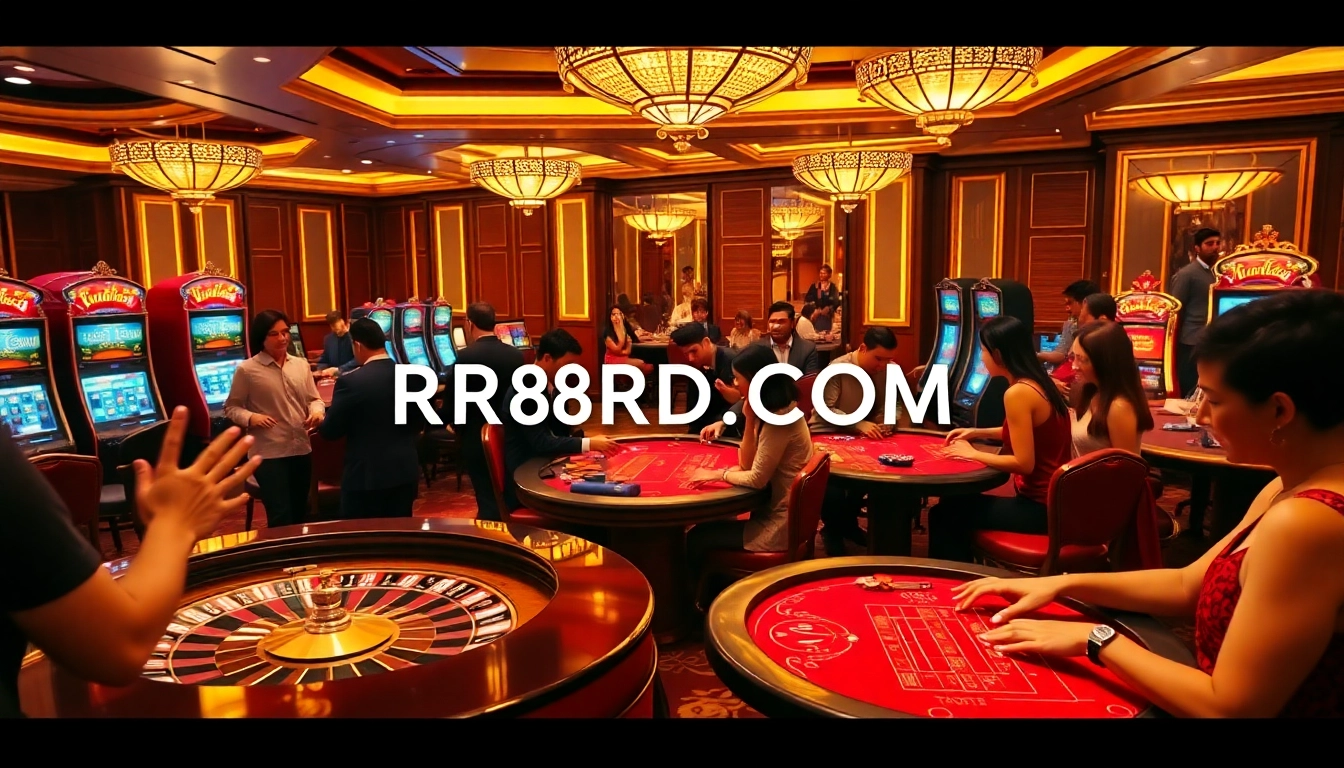 Experience the thrill of gambling at https://rr88rd.com/ with vibrant casino tables and exciting games.