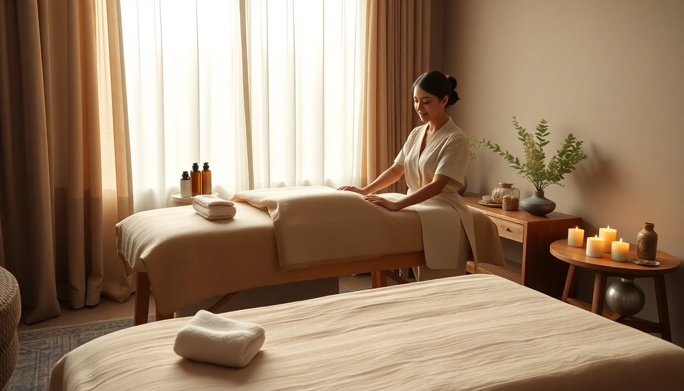 조용한 가정 환경에서 전문 마사지사가 배치된 평택출장마사지 서비스의 모습으로, 이완과 편안함을 강조합니다.
