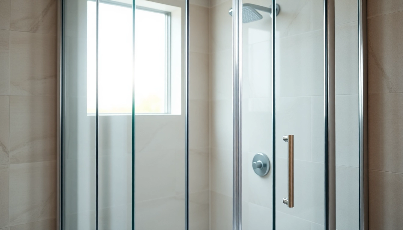 Duschkabine 100x100 Pendeltür in modernem Badezimmer mit eleganten Details.